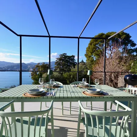 Penthouse Marina Di Bardi - Attico Con Vista Mozzafiato Su Portofino E Terrazza Privata Διαμέρισμα Zoagli