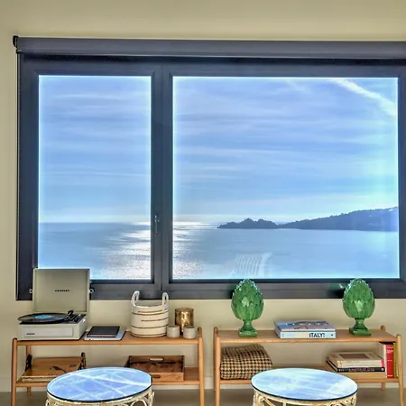 Penthouse Marina Di Bardi - Attico Con Vista Mozzafiato Su Portofino E Terrazza Privata Διαμέρισμα