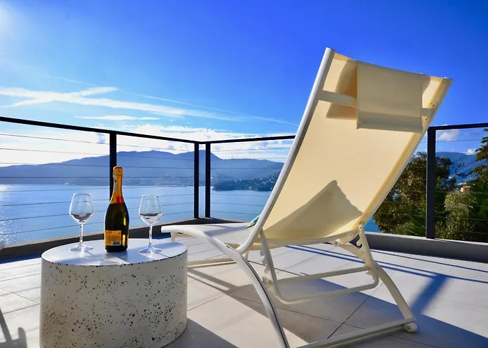 Penthouse Marina Di Bardi - Attico Con Vista Mozzafiato Su Portofino E Terrazza Privata * Zoagli