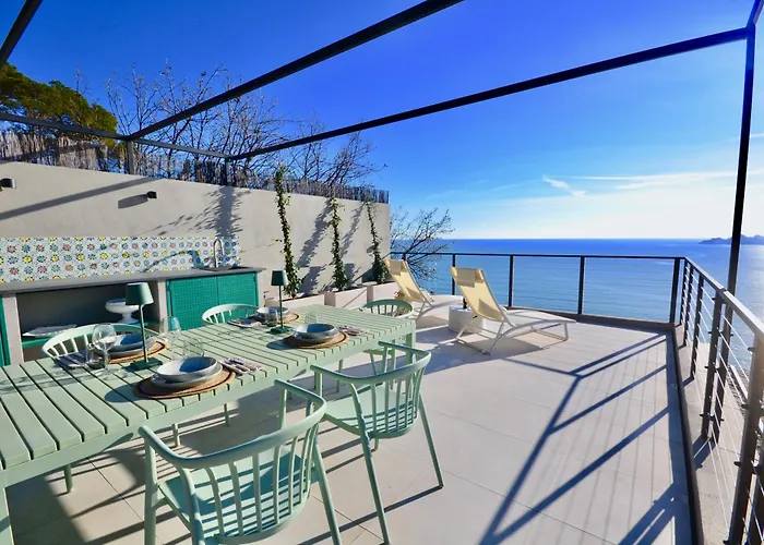 Penthouse Marina Di Bardi - Attico Con Vista Mozzafiato Su Portofino E Terrazza Privata Apartment