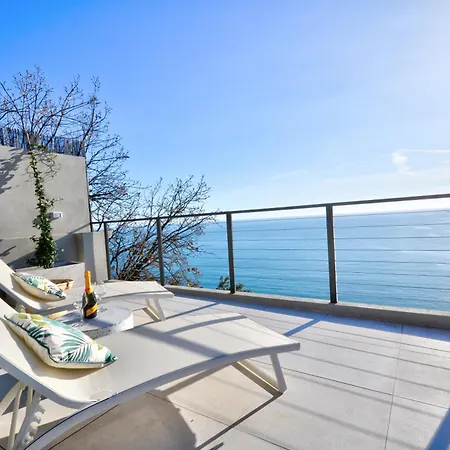 Penthouse Marina Di Bardi - Attico Con Vista Mozzafiato Su Portofino E Terrazza Privata Apartament