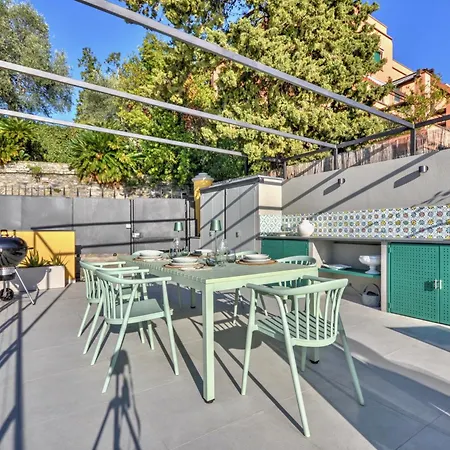 Penthouse Marina Di Bardi - Attico Con Vista Mozzafiato Su Portofino E Terrazza Privata Apartament Zoagli