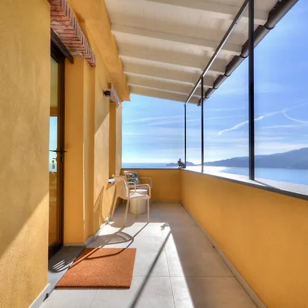 Penthouse Marina Di Bardi - Attico Con Vista Mozzafiato Su Portofino E Terrazza Privata Дзоальи