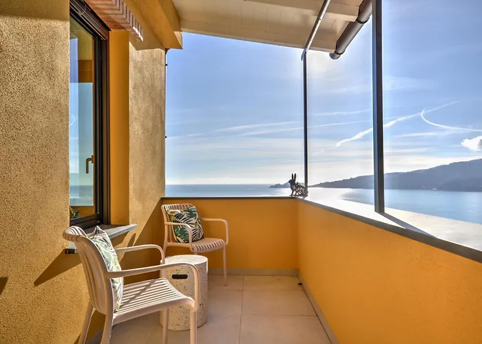 Penthouse Marina Di Bardi - Attico Con Vista Mozzafiato Su Portofino E Terrazza Privata